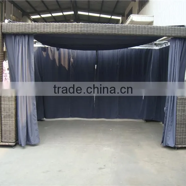 Outdoor Luxurious Rattan Pavilion Gazebo Garden Tent Supplies photo-5