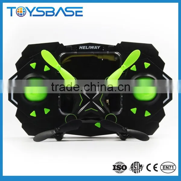 Pocket Drone LED Light 6 Axle Gyro Headless Quadcopter Foldable RC FPV Race Drone photo-5