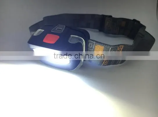 Ip65 Cob High Power Waterproof Led Head Lamp With Warning Function photo-3