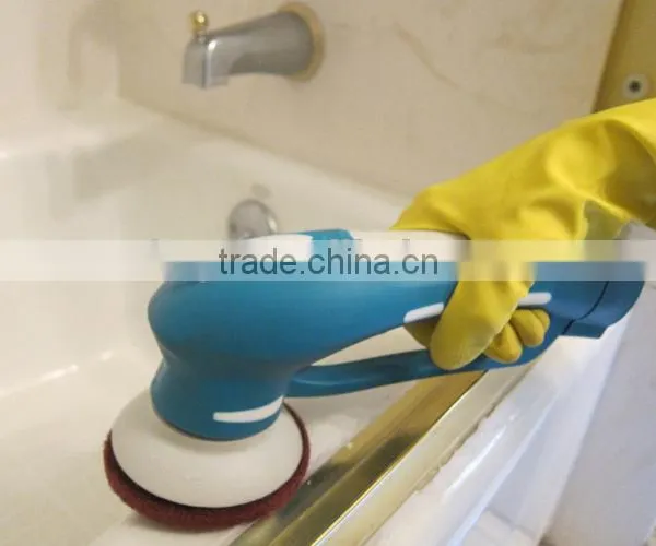 Cordless Electric Scrubber, Electric Power Scrubber for Kitchen and Bathroom, Electric Hand Scrubber photo-6
