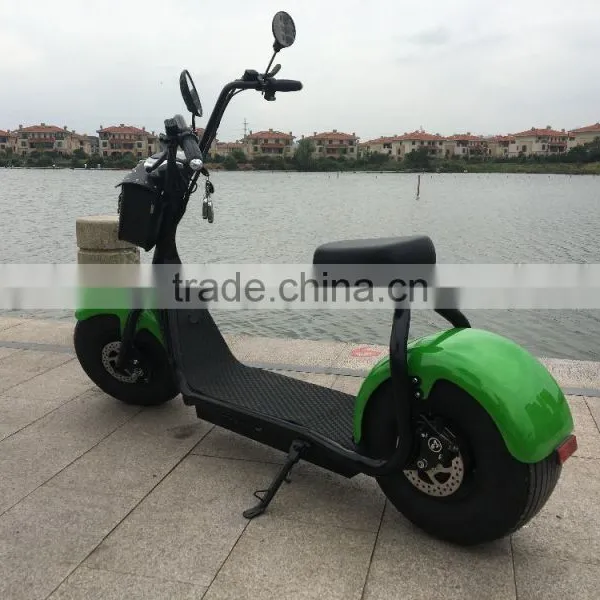 2016 Popular Harley Style Electric Scooter With Big Wheels Fashion City Scooter Citycoco photo-5