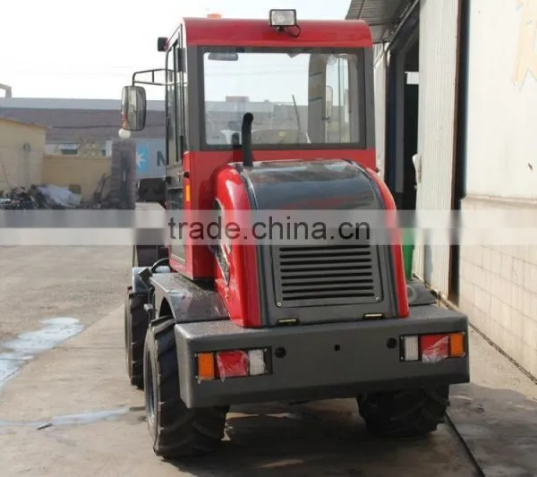 ZL08 Mini Loader 4WD Hot Sale With CE Mini Wheel Loader photo-3