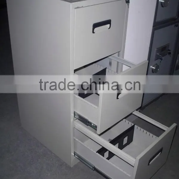 Steel File Cabinet Ironing Board Vertical 3 Drawer Cabinet