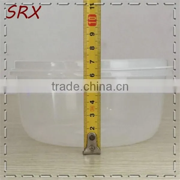 500ml 700ml 1250ml Custom Making High Quality Round Disposable Plastic Rice Bowl Salad Bowl Soup Bowl With Lid photo-3