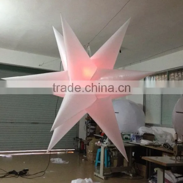 Led Star Inflatable Lighted Christmas Decoration Inflatable Beauty Star photo-5