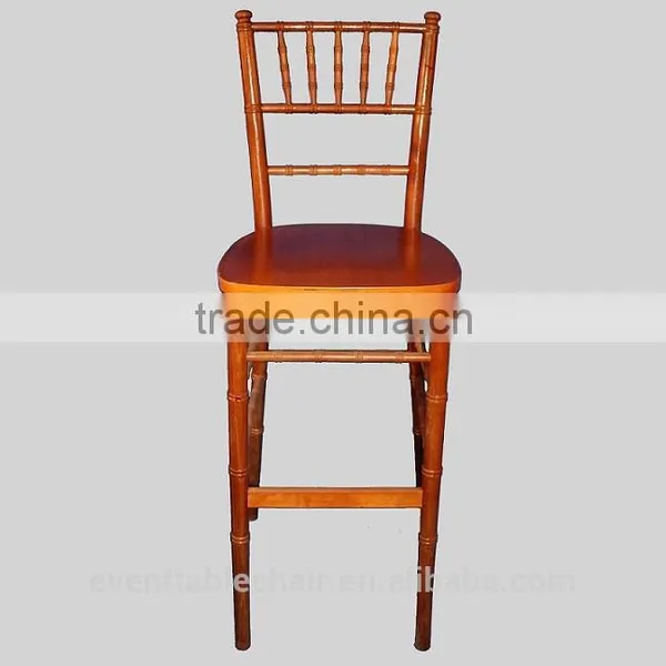 Деревянный стул типа Chiavari Tiffany на высокой стойке photo-5