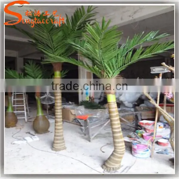 China Supplier Cheap Plastic Coconut Tree Price Fake Coconut Palm Plant Tree for Sale photo-3