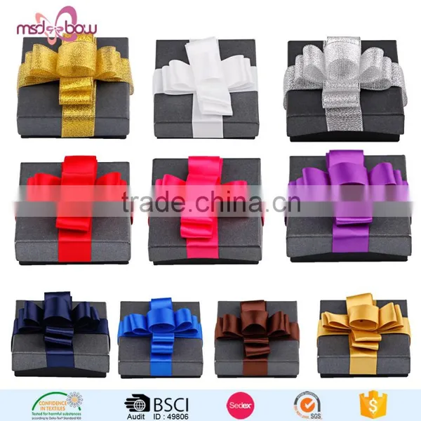 New Design Satin Ribbon Bows Gift Packing Bows photo-6