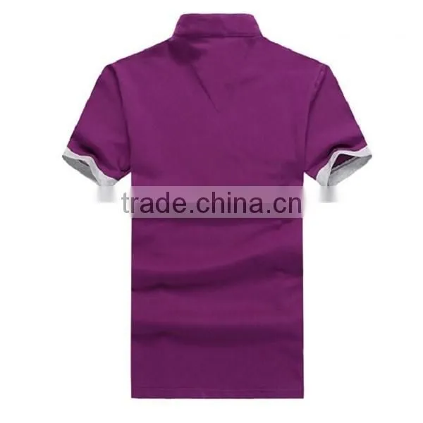 V-neck Polo Shirt Double Mercerized Cotton Polo Shirt,polo T-shirt,brand Men Polo photo-5
