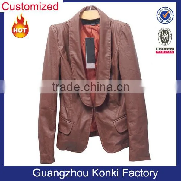 Wholesale Winter Leather Jackets Women 2017 photo-5