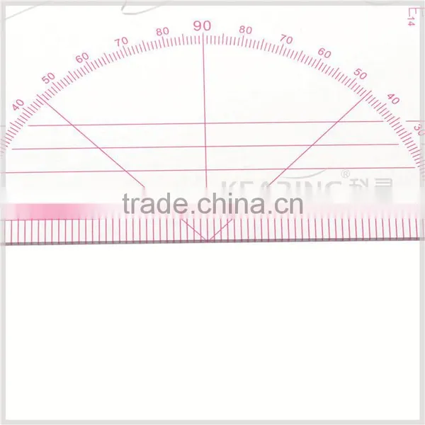 Kearing Luxury Plastic Rulers With Sandwich Line Scale Rulers 1/4,1/5 #8545 photo-3