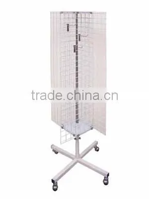 Rotating Wire Mesh Display Racks and Stands photo-6
