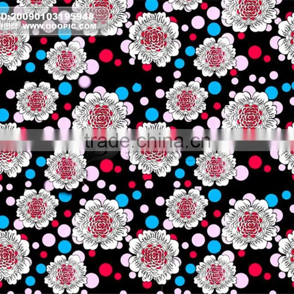 100% Cotton Printing Fabric T/C 65/35 Fabric New Pattern Dress Fabric photo-3