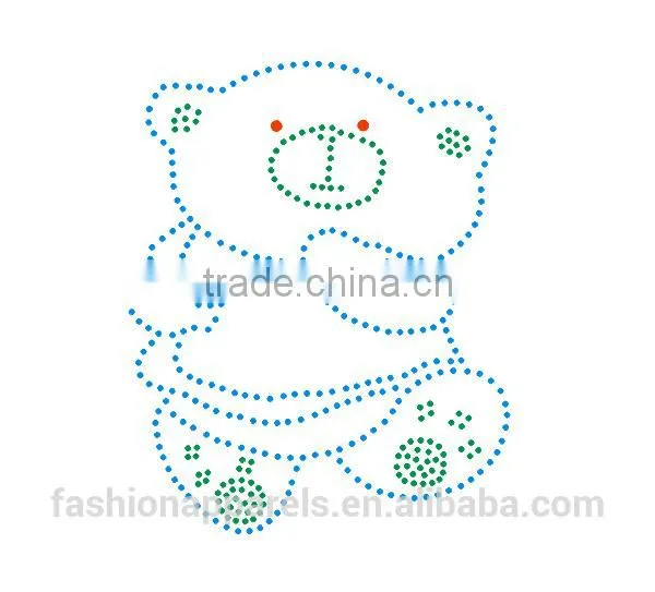 Different Color Rhinestone/bear Rhinestone photo-2