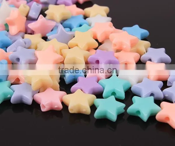Multicolor Flower Design Acrylic Charms Diy Handmade Flower Plastic Charms for Bracelets Jewelry photo-2