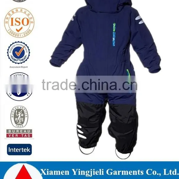 Kids Winter Sports Suits One Piece Snow Ski Jumsuits Top Quality Brand OEM