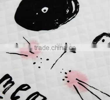Customized Lovely Girls Sleepwear Sets 100%cotton Air Layer Fabric Printing Wholesale Cheap Good Quality Girls Pajamas photo-3