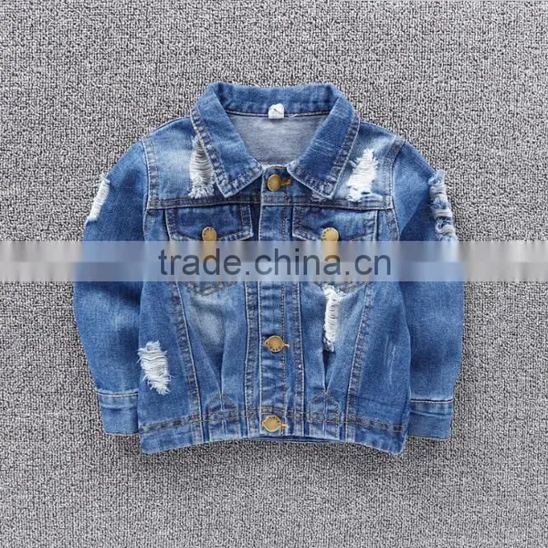 Zm40645b Spring and Autumn New Design Children Jeans Coats and Jacket Boys Fancy Casual Clothes photo-3