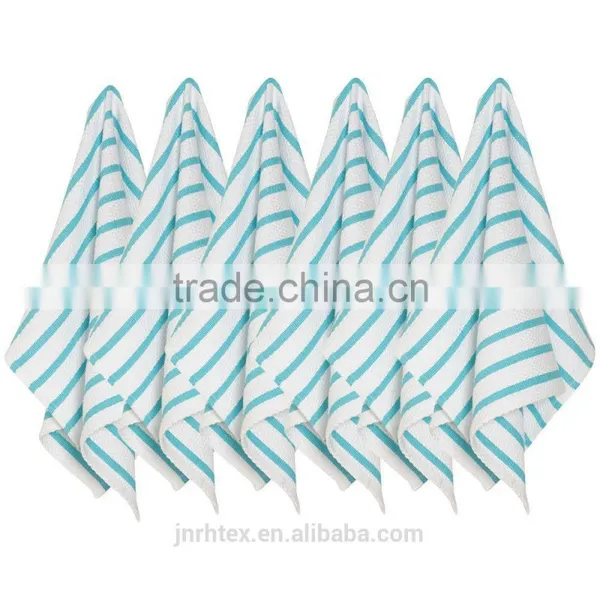 Custom Microfiber Stripe Novelty Kitchen Towel photo-6