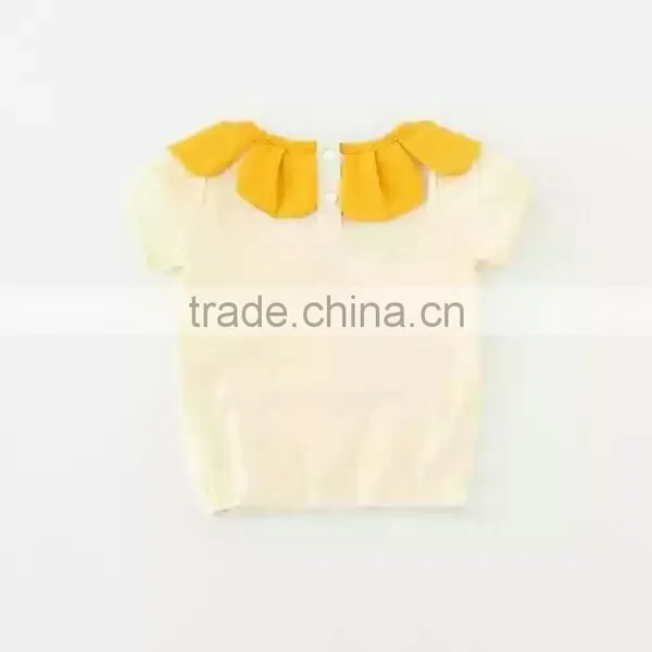 2016 Style High Quality Shirt 100% Cotton Fabric for T-Shirt Lace Baby Shirt photo-2