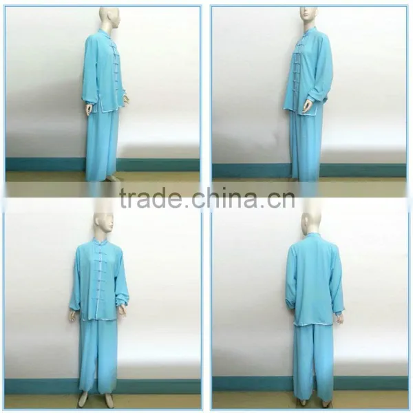 Factory Price OEM Unisex Cotton Tai Chi Kongfu Uniform Suit Art Uniform Chinese Kongfu Uniform photo-4