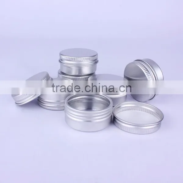 R1943H 10g Aluminium Jar 10ml Small Metal Tin Round Boxes Container photo-3