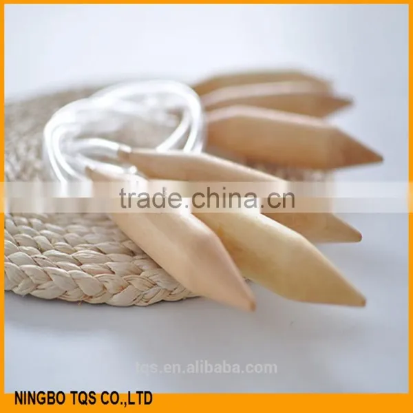 New Design 25mm 80cm Length Plastic Circular Wooden Knitting Needle photo-5