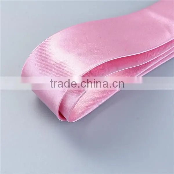 High Quality Polyester Necktie Deep Pink Ties Men Necktie photo-2