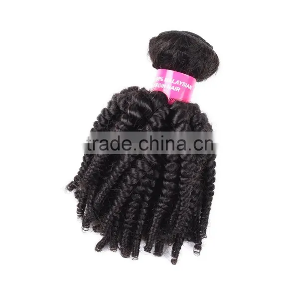 TOP Quality Best Price Fast Delivery Malaysian Afro Kinky Curl Hair Weave photo-4