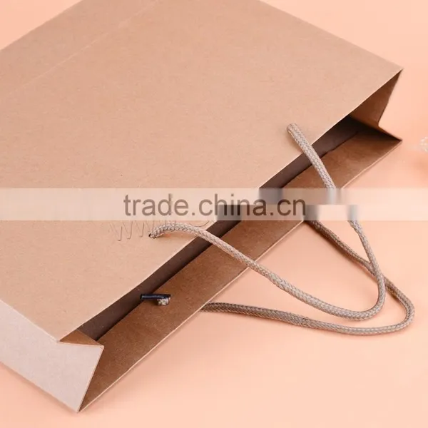 Chinese Supplier Gift Rectangle Shopping Paper Bag photo-3