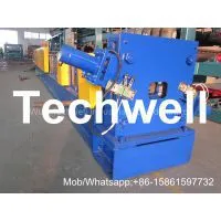 3 Phase 50Hz Round Downspout Roll Forming Machine for Rainwater Downpipe TW-DP100
