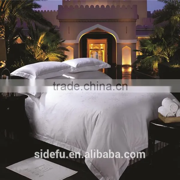 Luxury Hot Sell Jacquard Hotel Bed Linen Bedding Set photo-6
