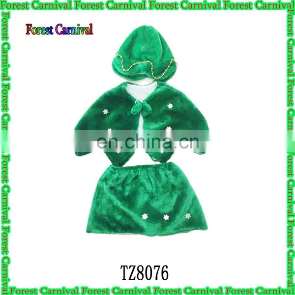TZ8076 Christmas Tree Costume for Children/Snowflake Christmas Costume For Girls/New Year's Costume for the Snow Maiden photo-5