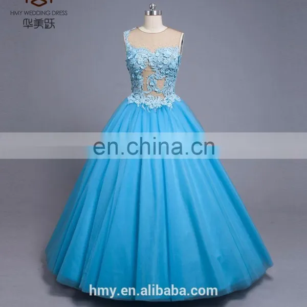 2017 Highend Csutomized A-Line Custom Sleeveless Beaded Lace Colorful Prom Dress