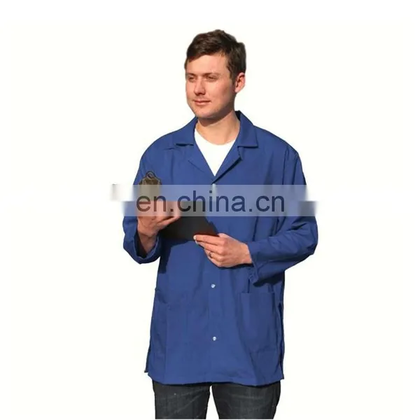 Electronics ESD Fabric Dust Prevention Garments for Production Line ESD Antistatic Clothes photo-4