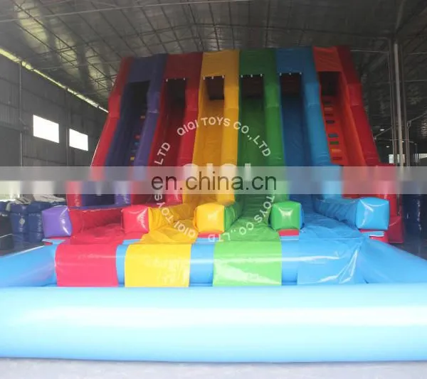 Inflatable Double Water Slide With Pool for Adults and Kids photo-4