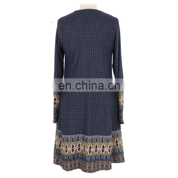 2017 Hot Sell New Design Ethnic Embroidery Bodycon Dress photo-2