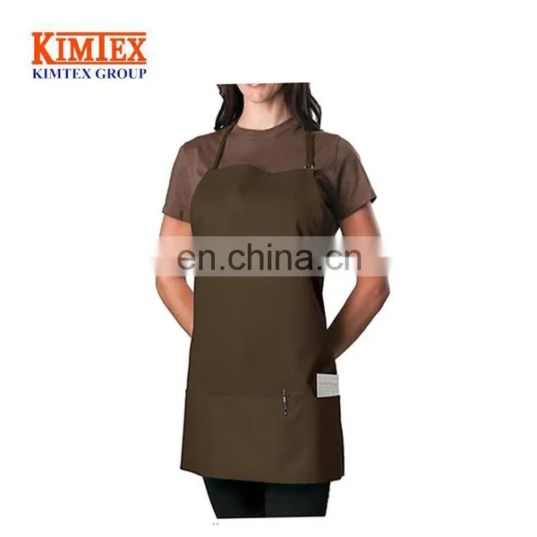 Custom Black Adjustable Bib Apron - 3 Pocket photo-2