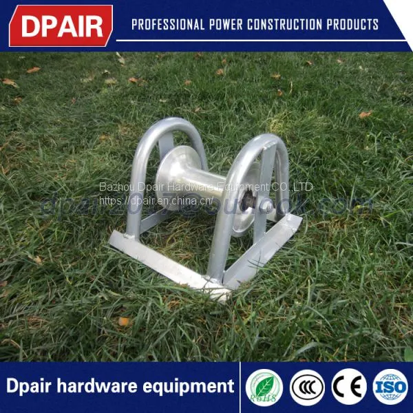 Corner Cable Roller Mounted on Overhead Line photo-3