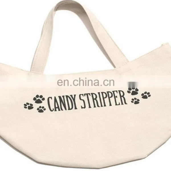 Custom Printed Logo Canvas Tote Shoulder Bag With Handle photo-5