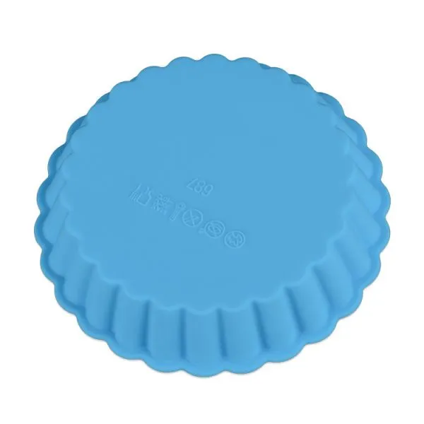 Free Sample Food Grade Heat Resistant Nontoxic Silicone Cake Mold Baking Mousse Pudding Chocolate Mold Tool Fruit Pie photo-4