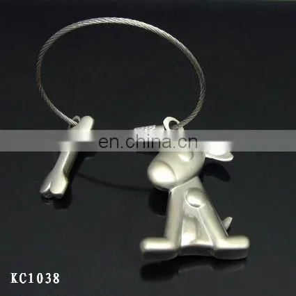 Custom Stainless Steel Wire Cable Key Ring Keychain Loop With High Quality photo-2