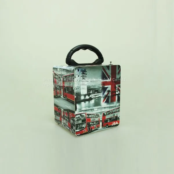 Portable Bluetooth Speaker Wireless Rechargeable Battery Mini Cube Bluetooth Wooden Speaker photo-4