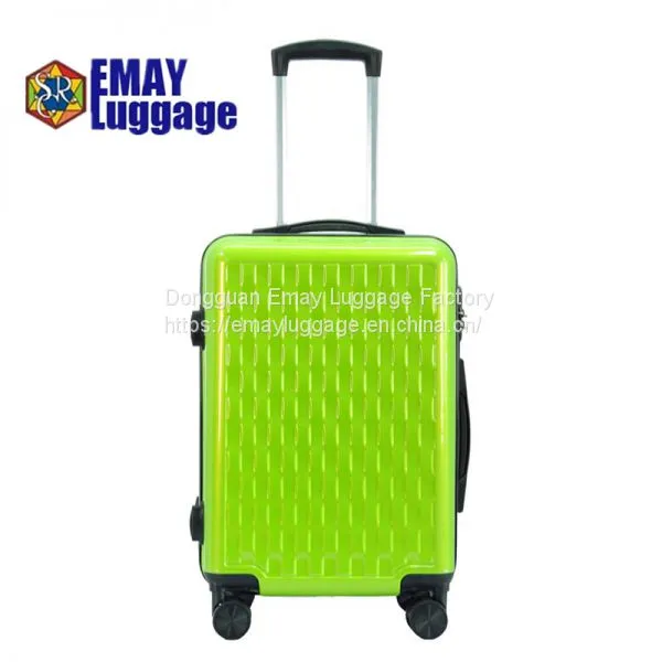 2019 Factory High Quality PC Trolley Luggage Bag Set