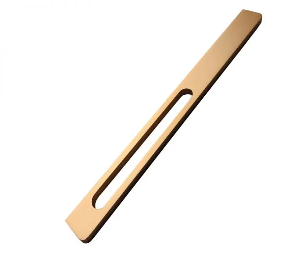 Filta Hardware Furniture Cabinet Drawer Aluminum Anodized Champagne Gold Pull Handle 4507 photo-2