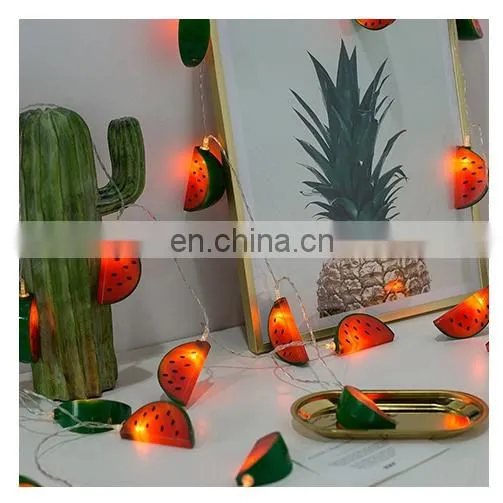 Hot Sale High Quality Waterproof Summer Watermelon String Light For Diwali Home Living Room Bedroom Garden Decoration photo-2