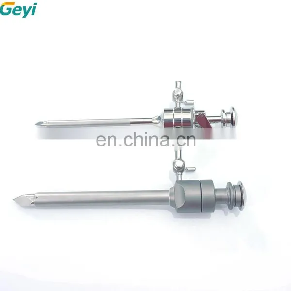 Reusable Laparoscopic Instruments Magnetic Cannula 5mm Flip Type Trocar photo-3