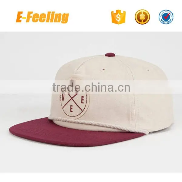 Custom Snapback Cap With String, Snapback Hat With String