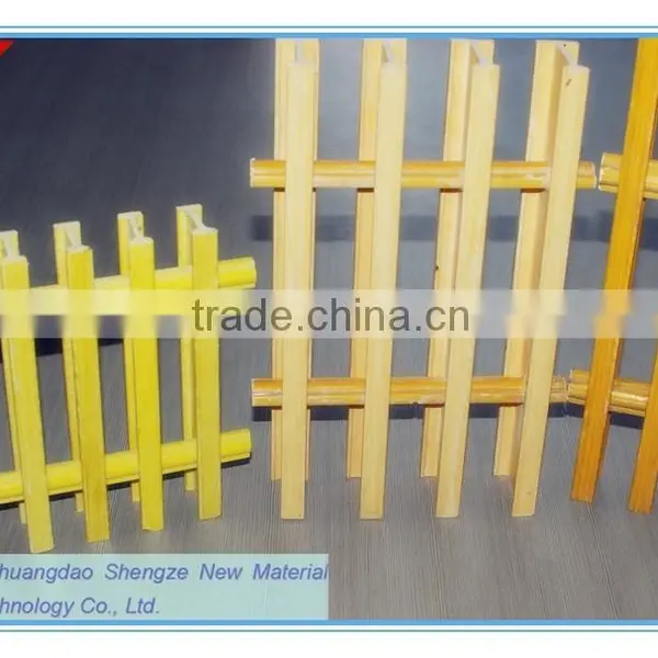 FRP Grating/ Pultruded Grating/ Fiberglass I Beam Conection Grille photo-3