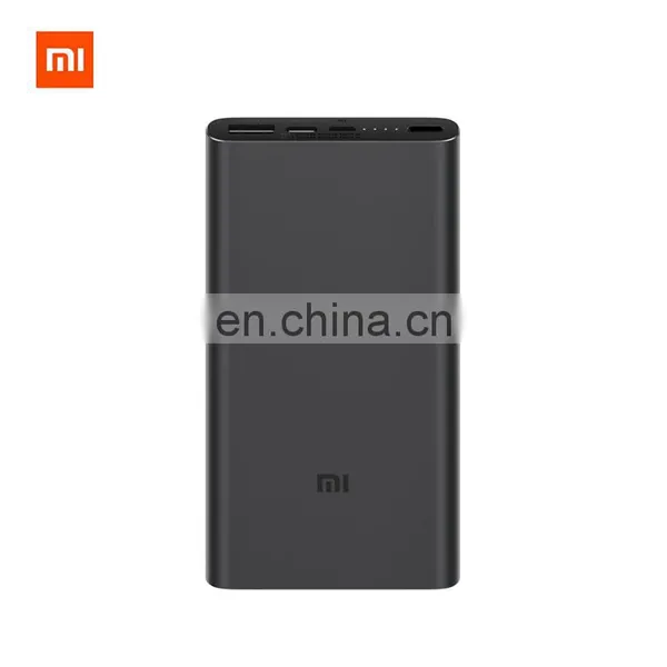 Original Xiaomi Mi Powerbank 3 10000 MAh External Battery 18W Portable Quick Charge Power Bank photo-3